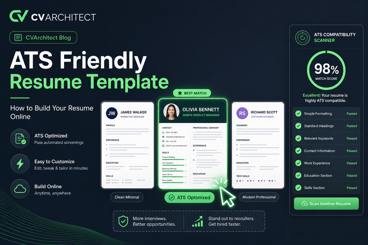 ATS Friendly Resume Template: How to Choose One and Build Your Resume Online