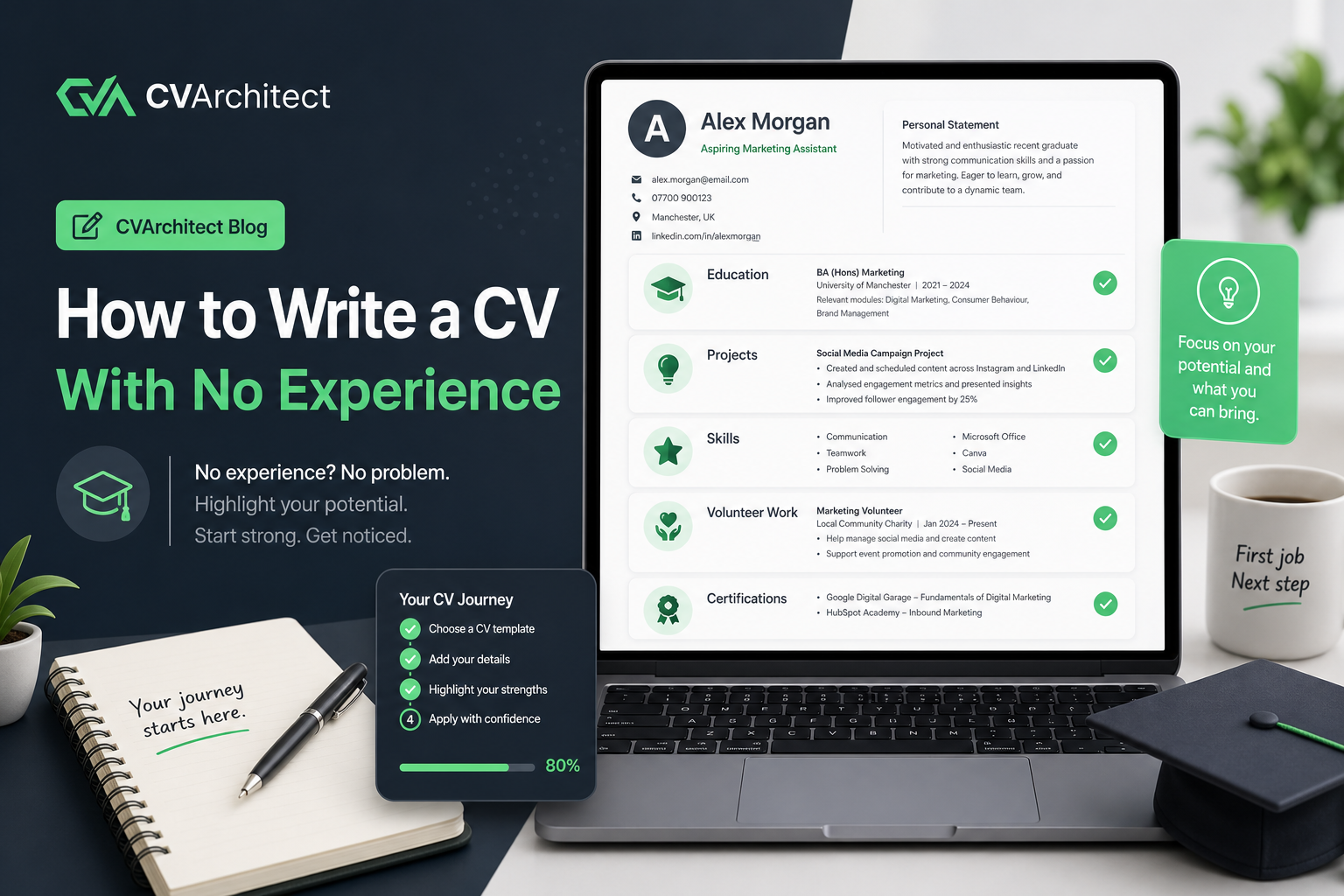 How to Write a CV With No Experience: A Practical Guide for Your First Real Application