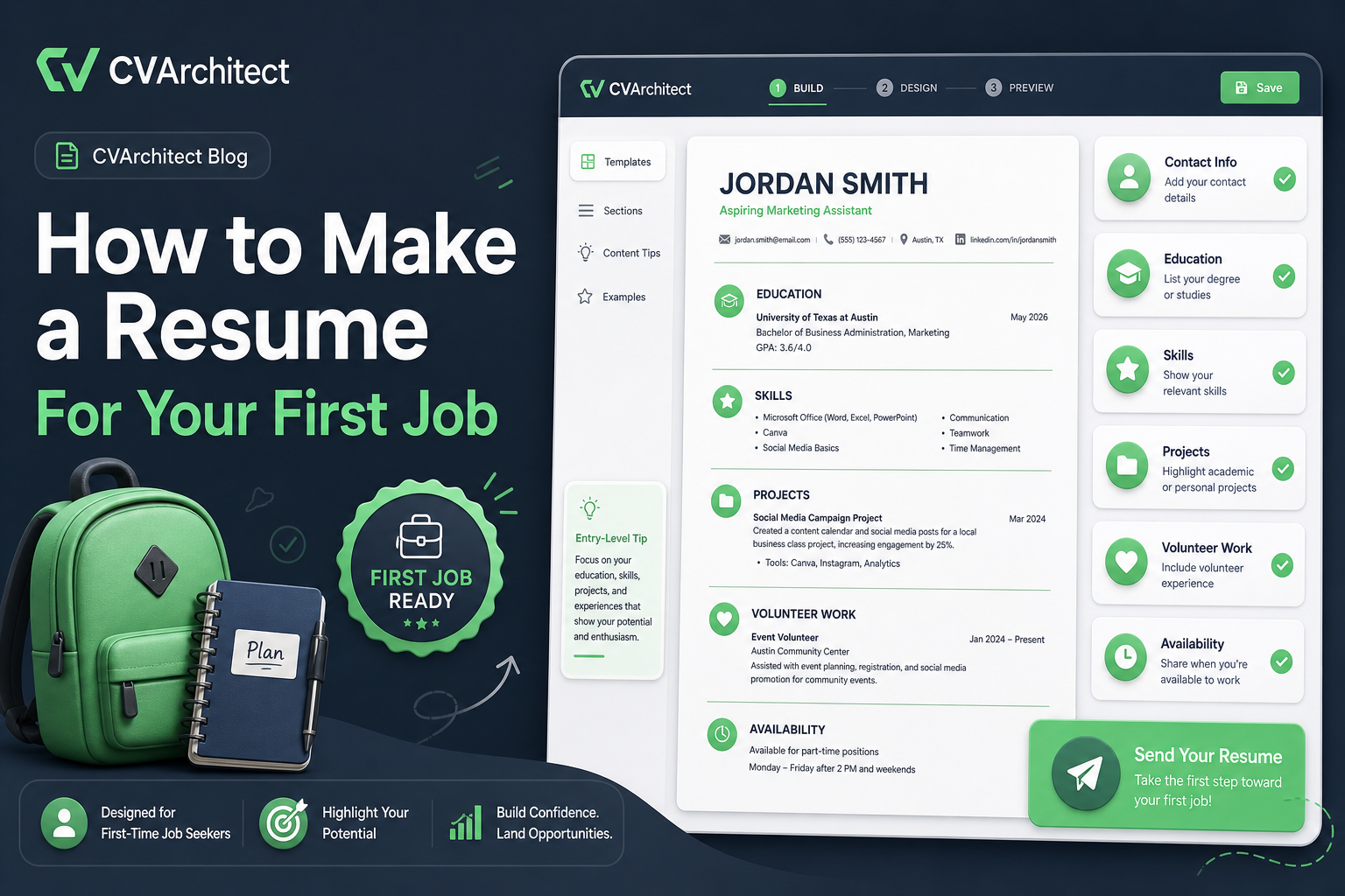 How to Make a Resume for Your First Job: A Simple Step-by-Step Guide